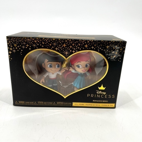 NIB FUNKO POP DISNEY Princess Romance Series Little Mermaid Small Figurines - Picture 1 of 11